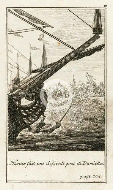 Illustration for Johann Christoph Mayer's 'History of the Crusades', 1781. Creator: Daniel Nikolaus Chodowiecki.