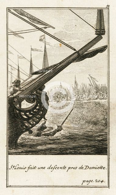 Illustration for Johann Christoph Mayer's 'History of the Crusades', 1781. Creator: Daniel Nikolaus Chodowiecki.