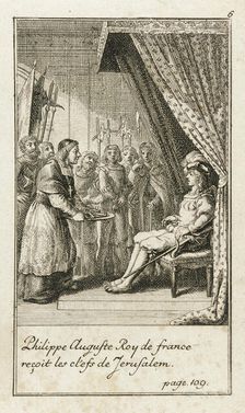 Illustration for Johann Christoph Mayer's History of the Crusades 1781. Creator: Daniel Nikolaus Chodowiecki