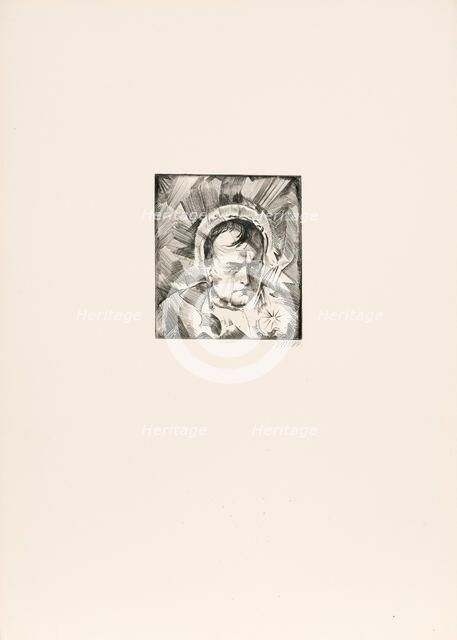 Illustration for "Le Grand" by Heinrich Heine , 1913. Creator: Oppenheimer, Max (1885-1954).