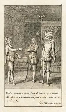 Illustration for Le Sage's Gil Blas 1783. Creator: Daniel Nikolaus Chodowiecki