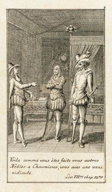 Illustration for Le Sage's Gil Blas 1783. Creator: Daniel Nikolaus Chodowiecki