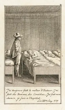 Illustration for Le Sage's Gil Blas 1783. Creator: Daniel Nikolaus Chodowiecki