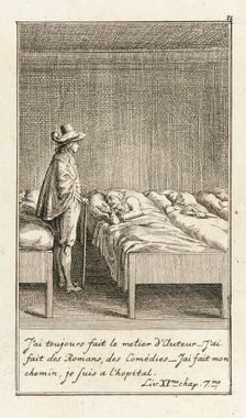 Illustration for Le Sage's Gil Blas 1783. Creator: Daniel Nikolaus Chodowiecki