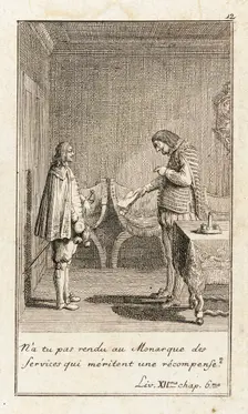 Illustration for Le Sage's Gil Blas 1783. Creator: Daniel Nikolaus Chodowiecki