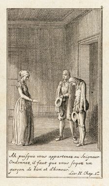 Illustration for Le Sage's Gil Blas 1783. Creator: Daniel Nikolaus Chodowiecki
