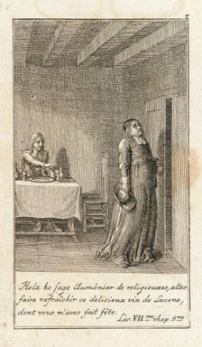 Illustration for Le Sage's Gil Blas 1783. Creator: Daniel Nikolaus Chodowiecki
