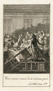 Illustration for Le Sage's Gil Blas 1783. Creator: Daniel Nikolaus Chodowiecki