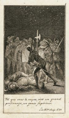 Illustration for Le Sage's Gil Blas 1783. Creator: Daniel Nikolaus Chodowiecki