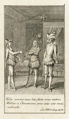 Illustration for Le Sage's Gil Blas 1783. Creator: Daniel Nikolaus Chodowiecki