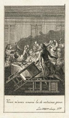 Illustration for Le Sage's Gil Blas 1783. Creator: Daniel Nikolaus Chodowiecki