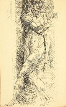 Illustration for "Les Fleurs du Mal (The Flowers of Evil)" by Charles Baudelaire, 1887-1888. Creator: Rodin, Auguste (1840-1917)