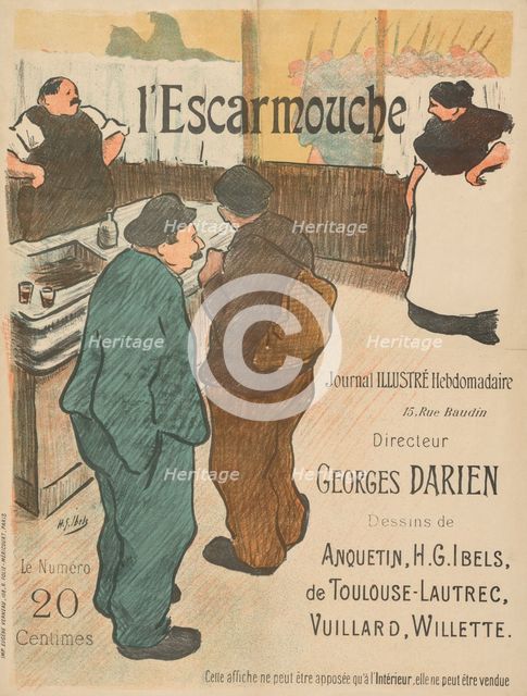 Illustration for LEscarmouche. Creator: Henri Gabriel Ibels (French, 1867-1936).