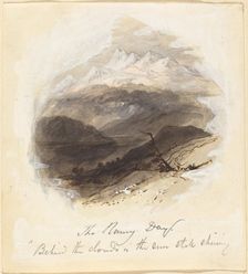 Illustration for Longfellow's "The Rainy Day", 1850s. Creator: Birket Foster