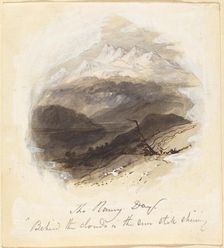 Illustration for Longfellow's "The Rainy Day", 1850s. Creator: Birket Foster