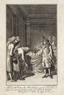 Illustration for Memories of the Refugees c1787. Creator: Daniel Nikolaus Chodowiecki