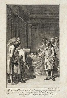 Illustration for Memories of the Refugees c1787. Creator: Daniel Nikolaus Chodowiecki