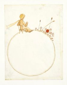 Illustration for novella The Little Prince (Le Petit Prince), 1942