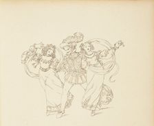 Illustration for Opera The Marriage of Figaro by Wolfgang Amadeus Mozart