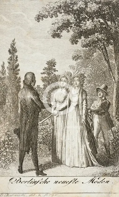 Illustration for 'Part of the Story of a Marriage', published 1796. Creator: Daniel Nikolaus Chodowiecki.