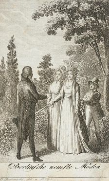 Illustration for Part of the Story of a Marriage published 1796. Creator: Daniel Nikolaus Chodowiecki