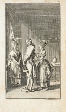 Illustration for Phil Engelhard's Poems 1782. Creator: Daniel Nikolaus Chodowiecki