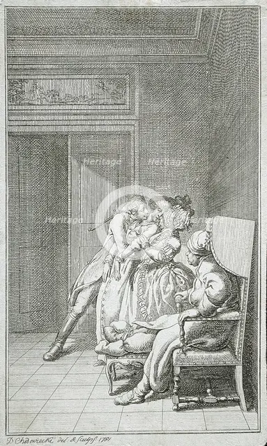 Illustration for 'Philip von Freudenthal', 1781. Creator: Daniel Nikolaus Chodowiecki.