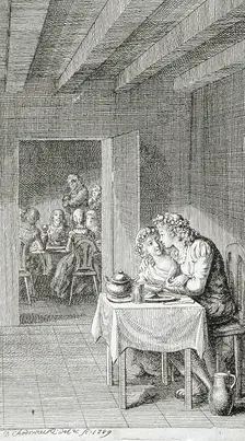 Illustration for Prussian History of the State of Brandenburg, first part, 1789. Creator: Daniel Nikolaus Chodowiecki
