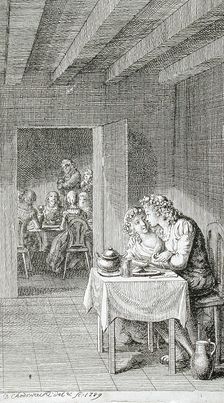 Illustration for Prussian History of the State of Brandenburg, first part, 1789. Creator: Daniel Nikolaus Chodowiecki