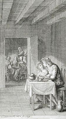 Illustration for Prussian History of the State of Brandenburg, first part, 1789. Creator: Daniel Nikolaus Chodowiecki