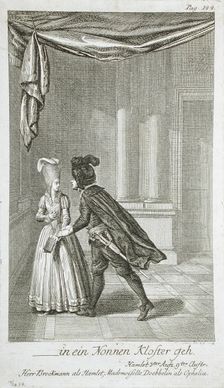 Illustration for Shakespeare's Hamlet 1778. Creator: Daniel Nikolaus Chodowiecki