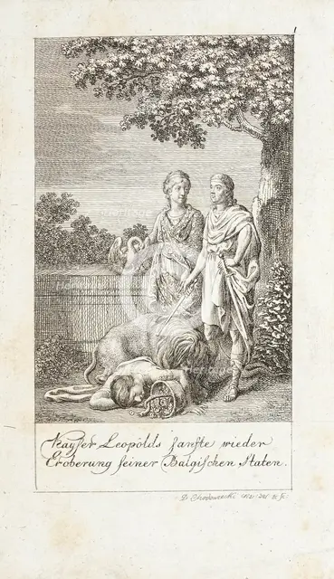 Illustration for 'Six Great Events of the Last Decade', 1791. Creator: Daniel Nikolaus Chodowiecki.