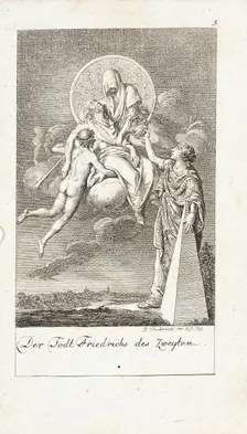 Illustration for Six Great Events of the Last Decade 1791. Creator: Daniel Nikolaus Chodowiecki