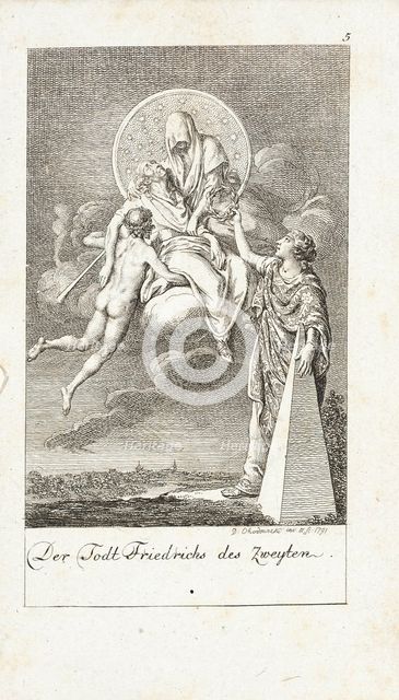 Illustration for 'Six Great Events of the Last Decade', 1791. Creator: Daniel Nikolaus Chodowiecki.