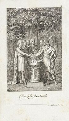 Illustration for Six Great Events of the Last Decade 1791. Creator: Daniel Nikolaus Chodowiecki