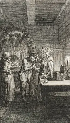 Illustration for Storch's Painting of Petersburg 1792. Creator: Daniel Nikolaus Chodowiecki