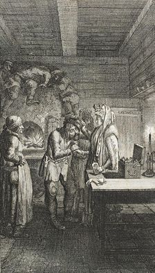 Illustration for Storch's Painting of Petersburg 1792. Creator: Daniel Nikolaus Chodowiecki