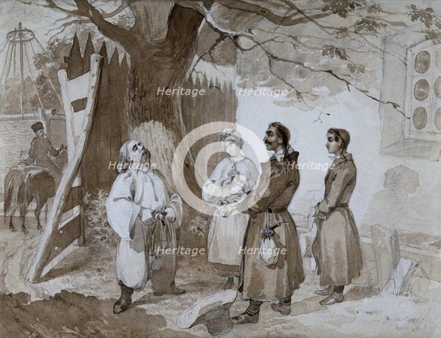 Illustration for Story Taras Bulba by N. Gogol.