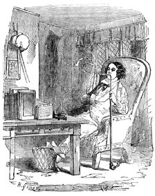 Illustration from "A Long-Vacation Vigil" by Cuthbert Bede, B.A., 1854. Creator: Unknown