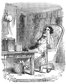 Illustration from "A Long-Vacation Vigil" by Cuthbert Bede, B.A., 1854. Creator: Unknown