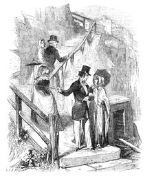 Illustration from "A Long-Vacation Vigil" by Cuthbert Bede, B.A., 1854. Creator: Unknown