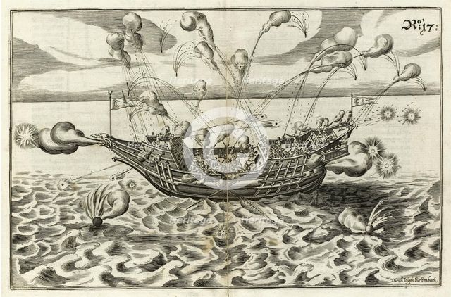 Illustration from Architectura navalis von J. Furttenbach. Artist: Furttenbach, Joseph (1591-1667)