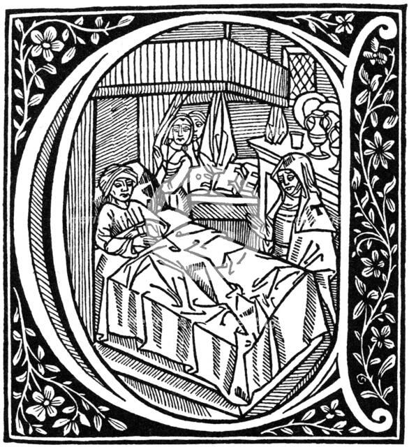 Illustration from Boethius' De Consolatione Philosophiae, 1498 (1964). Artist: Anon