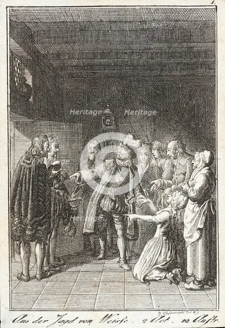 Illustration from Becker's 'Pocketbook', 1796. Creator: Daniel Nikolaus Chodowiecki.