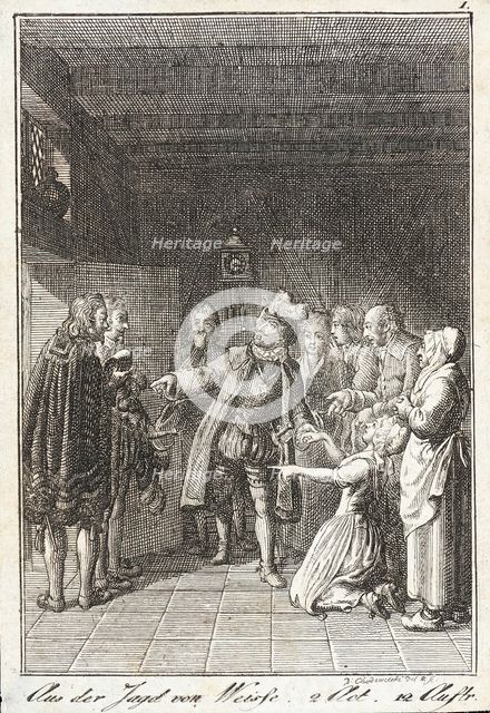 Illustration from Becker's 'Pocketbook', 1796. Creator: Daniel Nikolaus Chodowiecki.