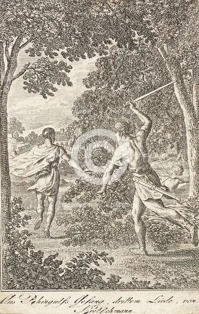 Illustration from Becker's 'Pocketbook', 1796. Creator: Daniel Nikolaus Chodowiecki.