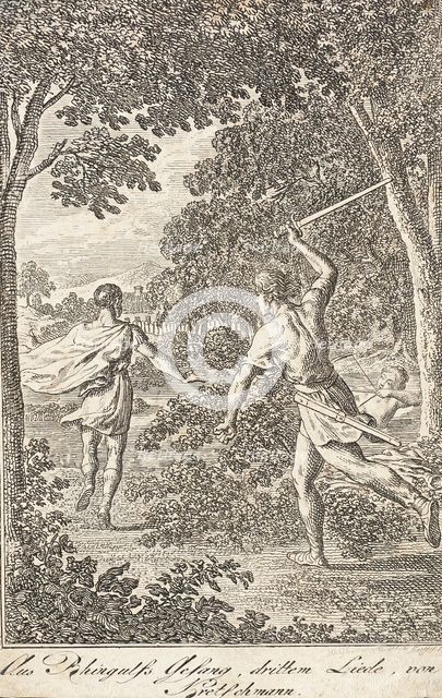Illustration from Becker's 'Pocketbook', 1796. Creator: Daniel Nikolaus Chodowiecki.