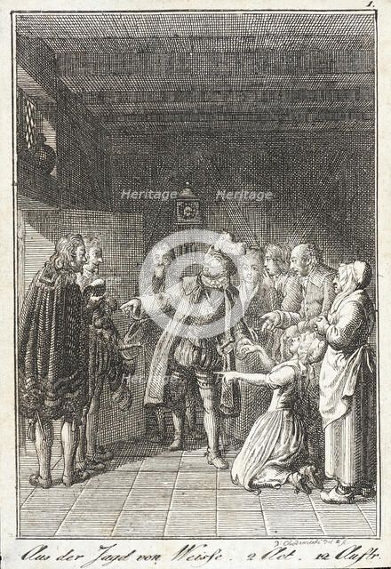 Illustration from Becker's 'Pocketbook', 1796. Creator: Daniel Nikolaus Chodowiecki.