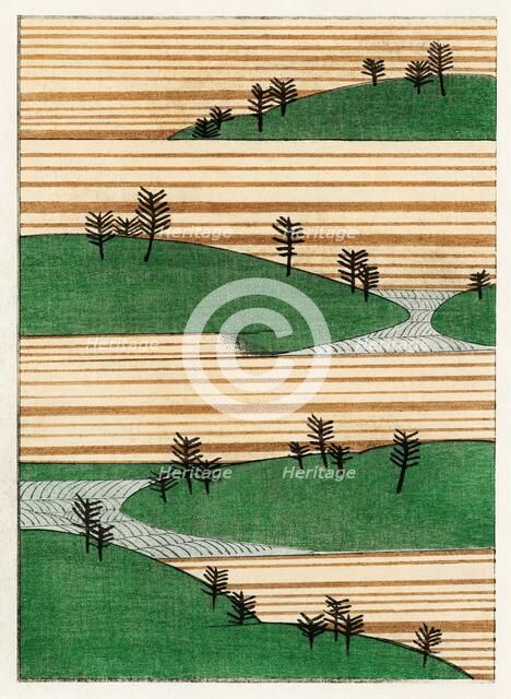 Illustration from Bijutsu Sekai (Art World), 1893-1896. Creator: Seitei (Shotei), Watanabe (1851-1918).