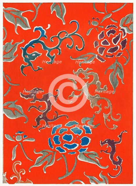 Illustration from Bijutsu Sekai (Art World), 1893-1896. Creator: Seitei (Shotei), Watanabe (1851-1918).